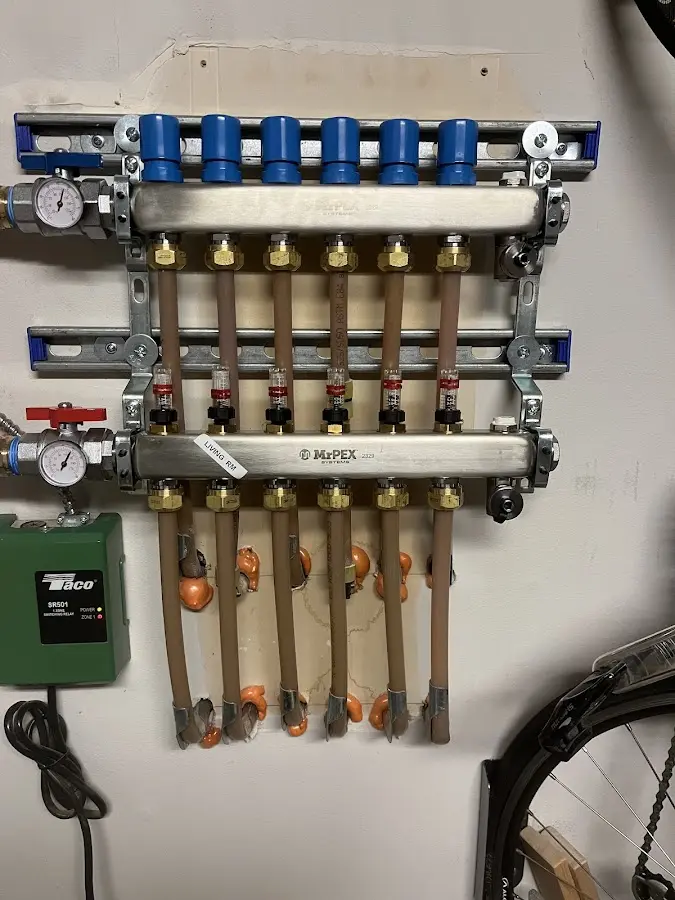 Plumber performing Leak Detection at a residential property in Fort Ann